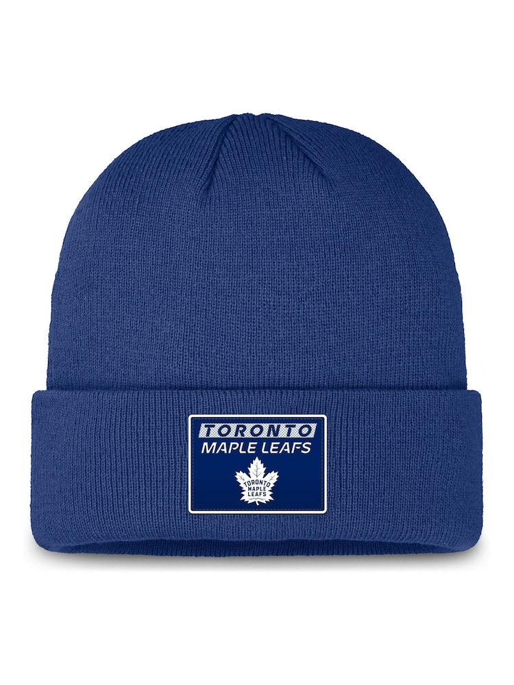 Fanatics Blue NHL Toronto Maple Leafs Authentic Pro Rink Prime Cuffed Beanie - Image 1 of 1 Fanatics Blue NHL Toronto Maple Leafs Authentic Pro Rink Prime Cuffed Beanie - Image 1 of 1
