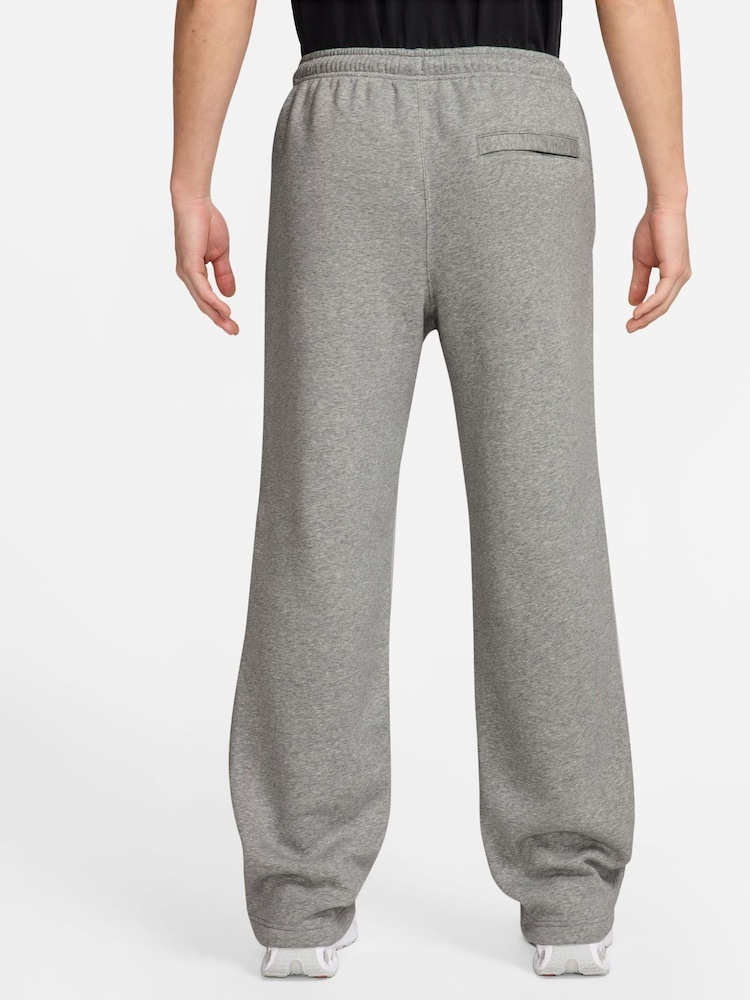 Nike Dark Grey Heather Club Fleece Bungee Joggers - Image 2 of 3
