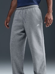 Temno siv grelnik - Nike Club Fleece Bungee Joggers - Slika 4 iz 6