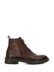 Dune London Brown Calio Lace Up Boots - Image 2 of 6