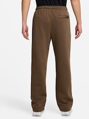 Nike Mosswood Brown Club Fleece Bungee Joggers - Image 2 of 3