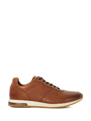 Dune London Brown Trilogy Trainers - Image 2 of 6