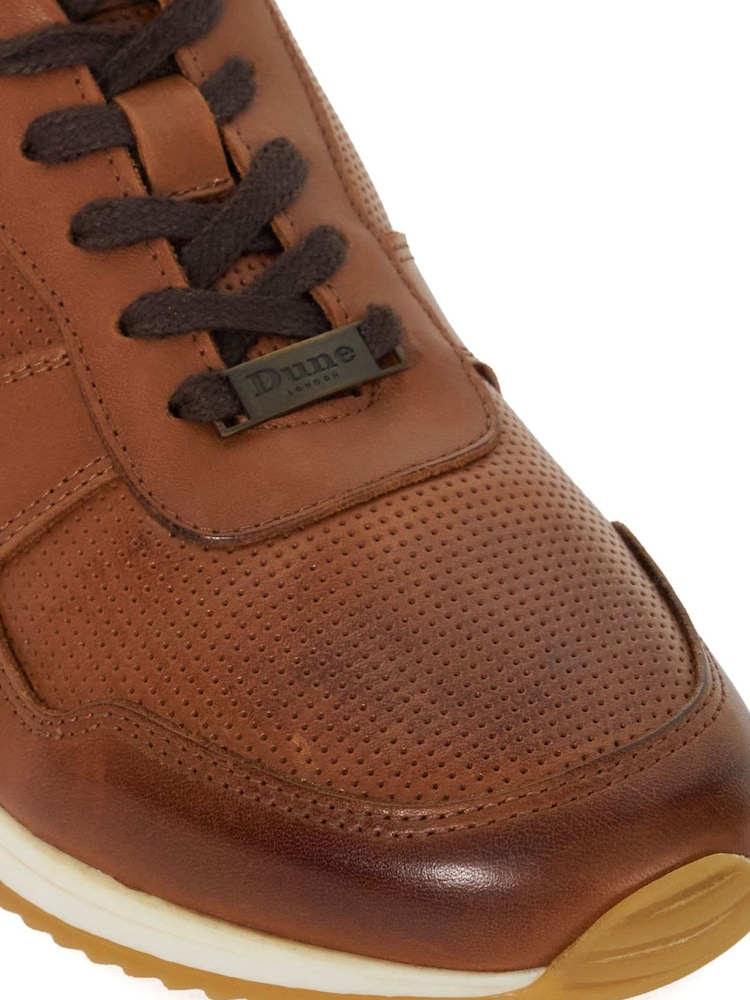 Dune London Brown Trilogy Trainers - Image 6 of 6