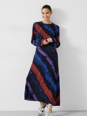 Hush Black/Red Theia Printed Maxi Dress - Image 1 of 5