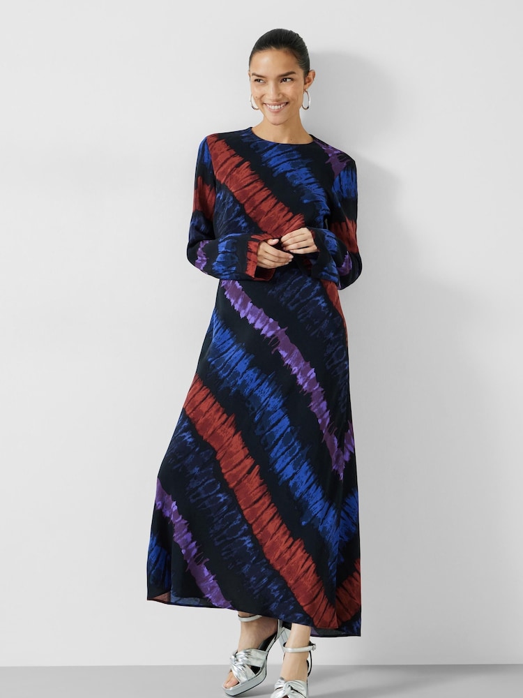 Hush Black/Red Theia Printed Maxi Dress - Image 1 of 5