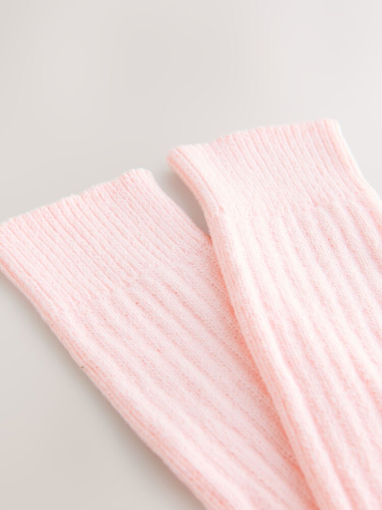 Pink Slouchy Longline Length Ankle Socks 1 Pack - Image 6 of 6 Pink Slouchy Longline Length Ankle Socks 1 Pack - Image 6 of 6