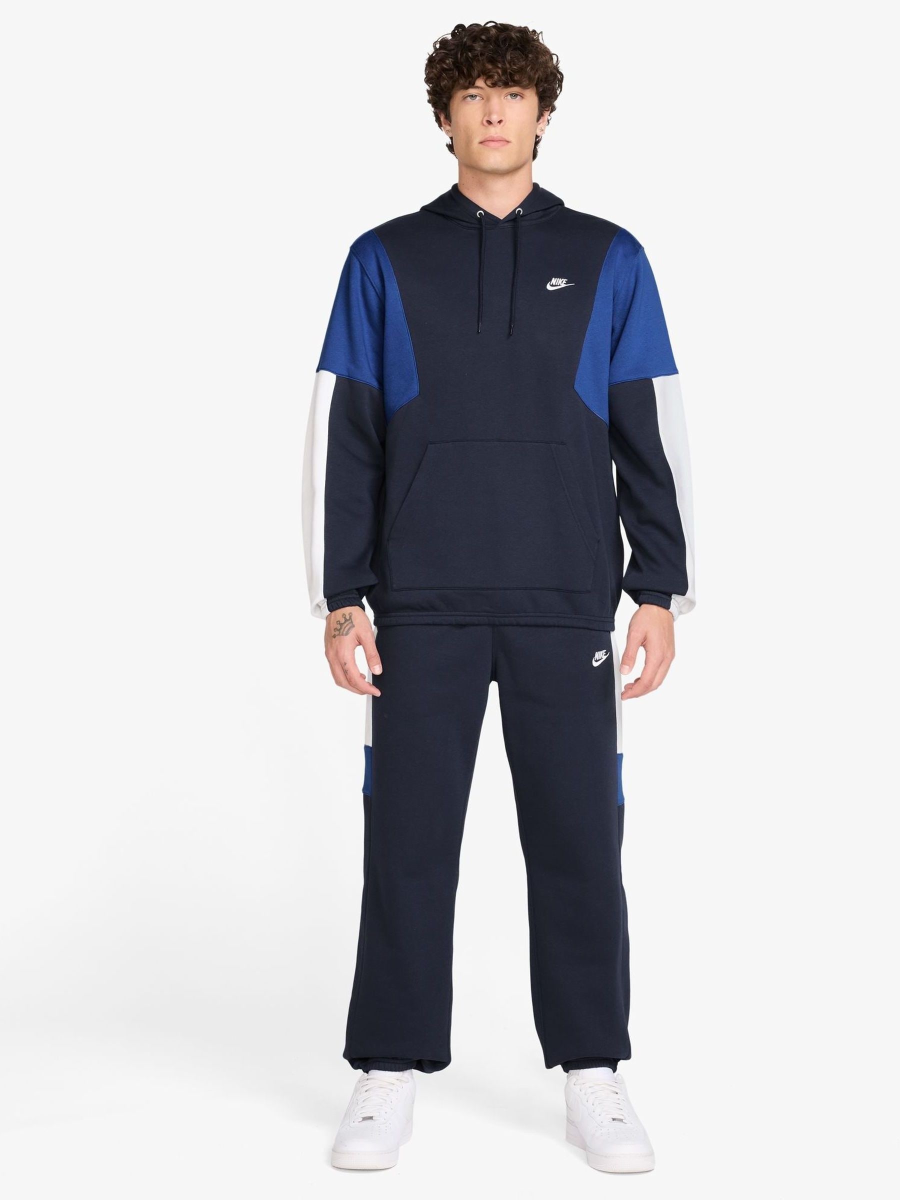 Buy Nike Obsidian Navy Club Fleece Hooded Tracksuit from Next