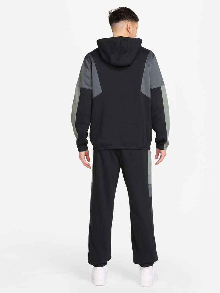 Nike Black Club Fleece Hded Tracksuit - Image 2 of 3