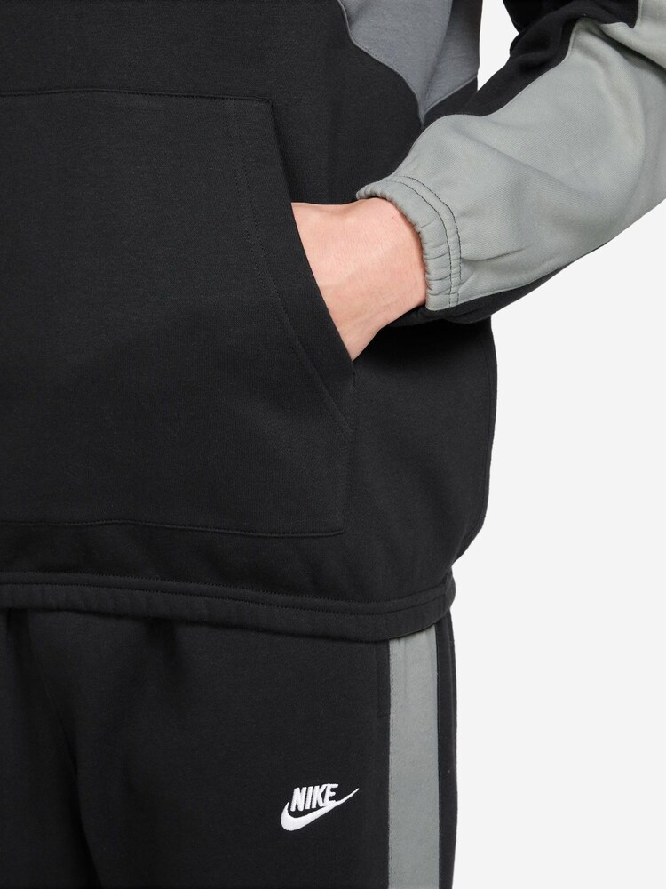 Nike Black Club Fleece Hded Tracksuit - Image 3 of 3