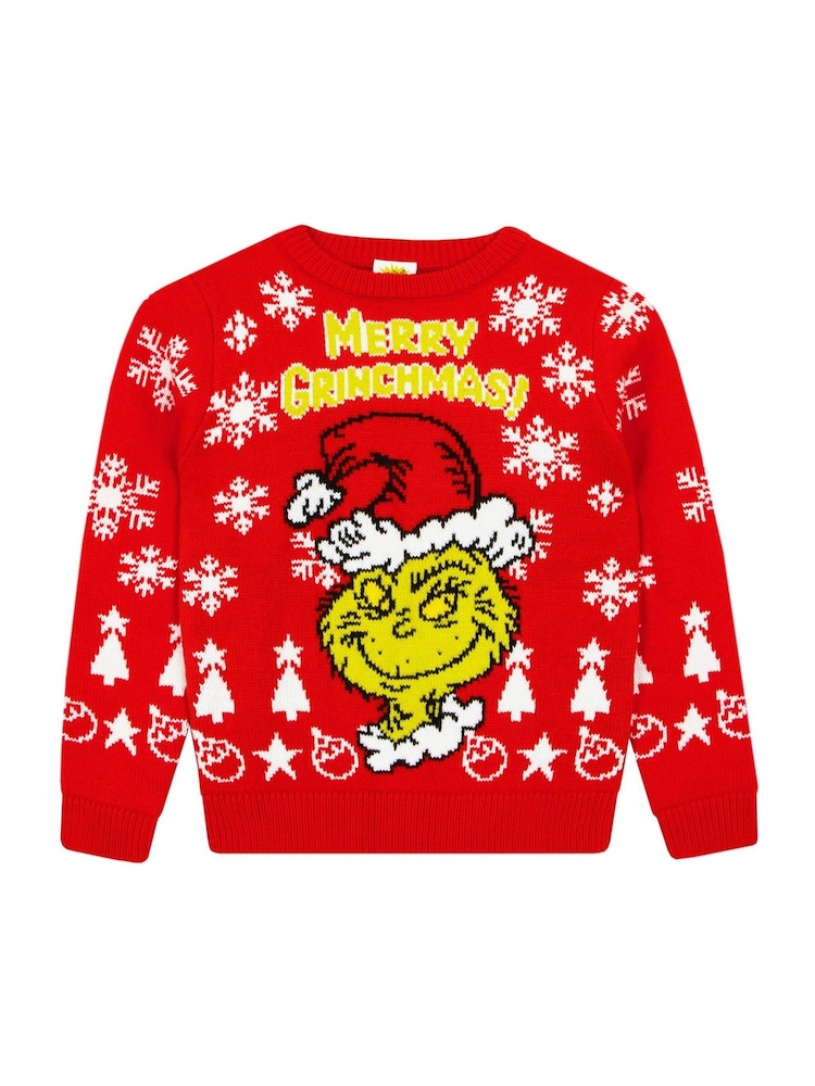 Character Red The Grinch Christmas Sweatshirt - Image 1 of 9