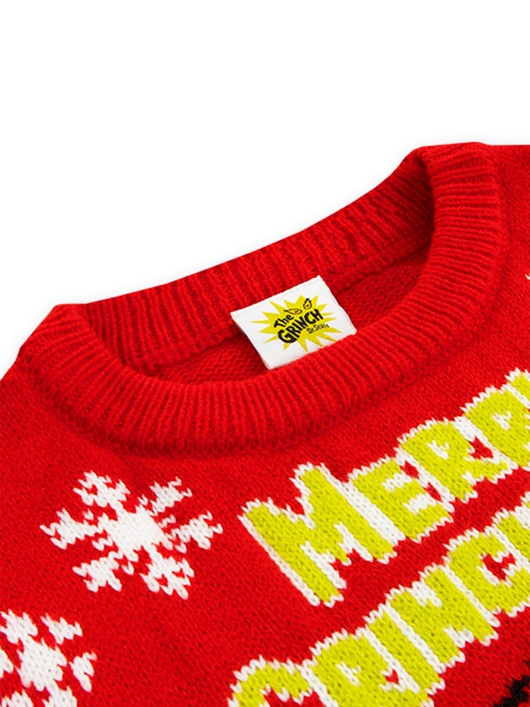 Character Red The Grinch Christmas Sweatshirt - Image 4 of 9