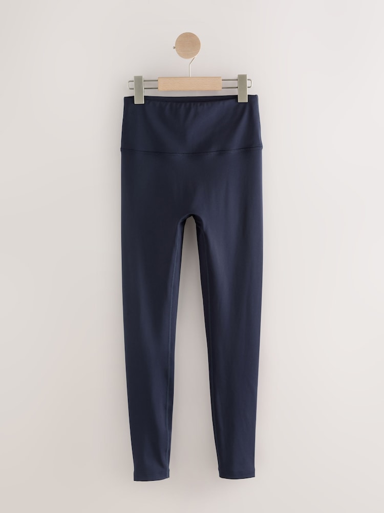 Navy Power Active Sports Leggings - Image 1 of 3