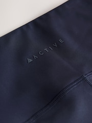 Navy Power Active Sports Leggings - Image 3 of 3