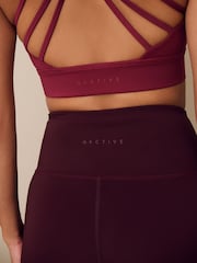 Burgund - Active Power – Radlerhose - Bild 4 von 7