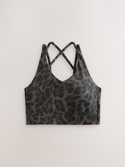 Estampa animal - Active Double Strap Cross-Over Sports Bra - Imagem 6 de 8