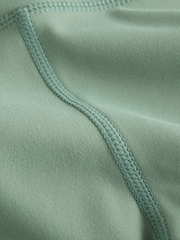 Salbeigrün - Yoga-Leggings mit Wickeldesign für sportliche Aktivitäten - Bild 2 von 3