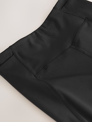 Black Power Active Sports Leggings with Pocket - Image 8 of 8