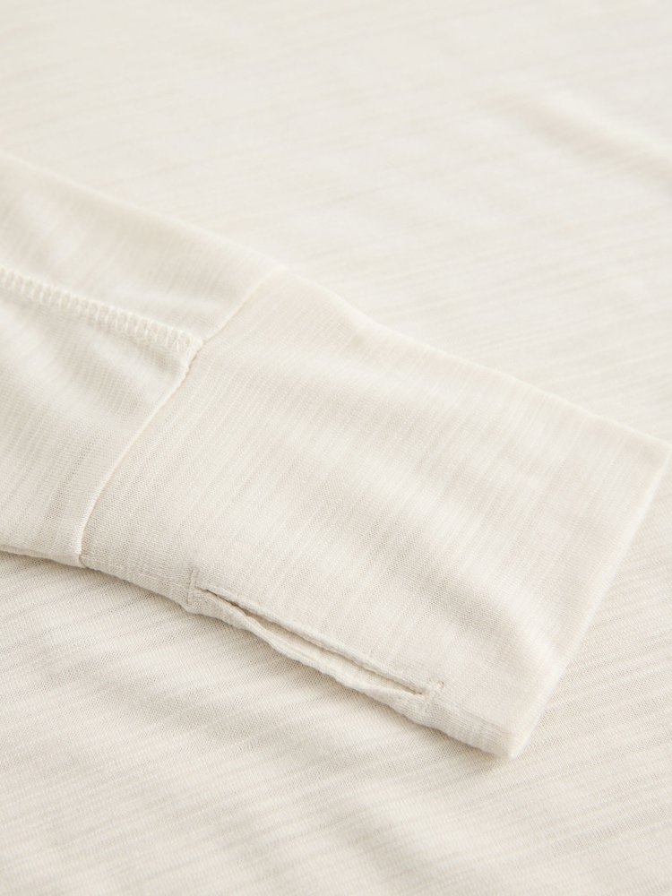 Cream Active Lightweight Long Sleeve Sports Top - Image 3 of 3