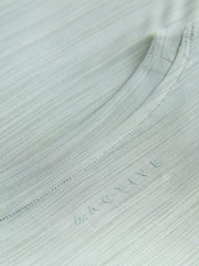 Sage Green Active Crew Neck Lightweight Boxy Short Sleeve T-Shirt - Image 7 of 7