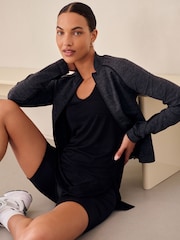 Black Active Lightweight Longline Vest - Image 3 of 8