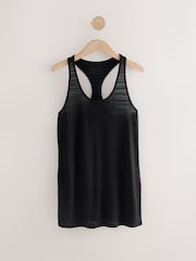 Black Active Lightweight Longline Vest - Image 6 of 8