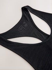 Black Active Lightweight Longline Vest - Image 8 of 8