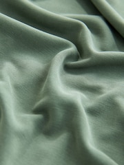 Khaki Green Active Lightweight Modal Twist Back Tank - Image 6 of 7