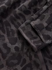 Animal Print Active Sports Fleece Jacket - Image 8 of 8