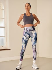 Paint Print Balance Sports Yoga Leggings - Image 2 of 8