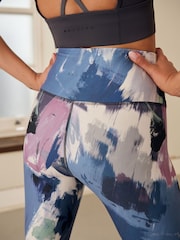 Paint Print Balance Sports Yoga Leggings - Image 5 of 8