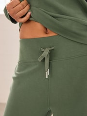 Sage Green Active Modal Supersoft Wide Leg Trousers - Image 6 of 9