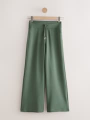 Sage Green Active Modal Supersoft Wide Leg Trousers - Image 7 of 9