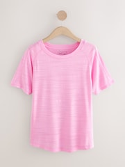 Rosa - Active Crew Neck Lightweight Short Sleeve T-Shirt - Imagen 5 de 7