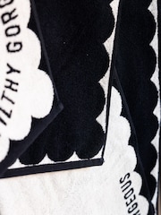 Rockett St George Filthy Gorgeous Slogan 100% Cotton Towel - Image 3 of 5