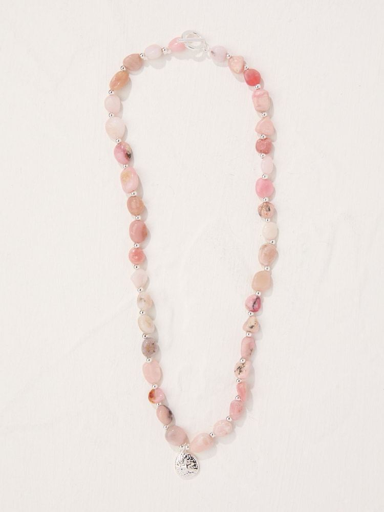 FatFace Pink MCS Necklace - Image 1 of 2
