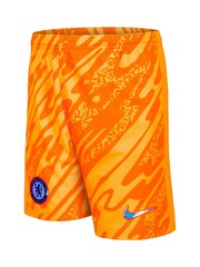 Nike Orange Chelsea Goalkeeper Stadium Shorts 2024-25 - Image 2 of 3