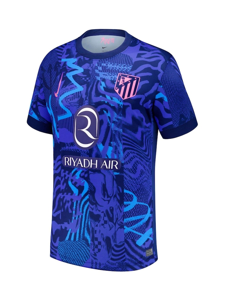 Nike Blue Atletico de Madrid Third Stadium Shirt 2024-25 - Image 2 of 3