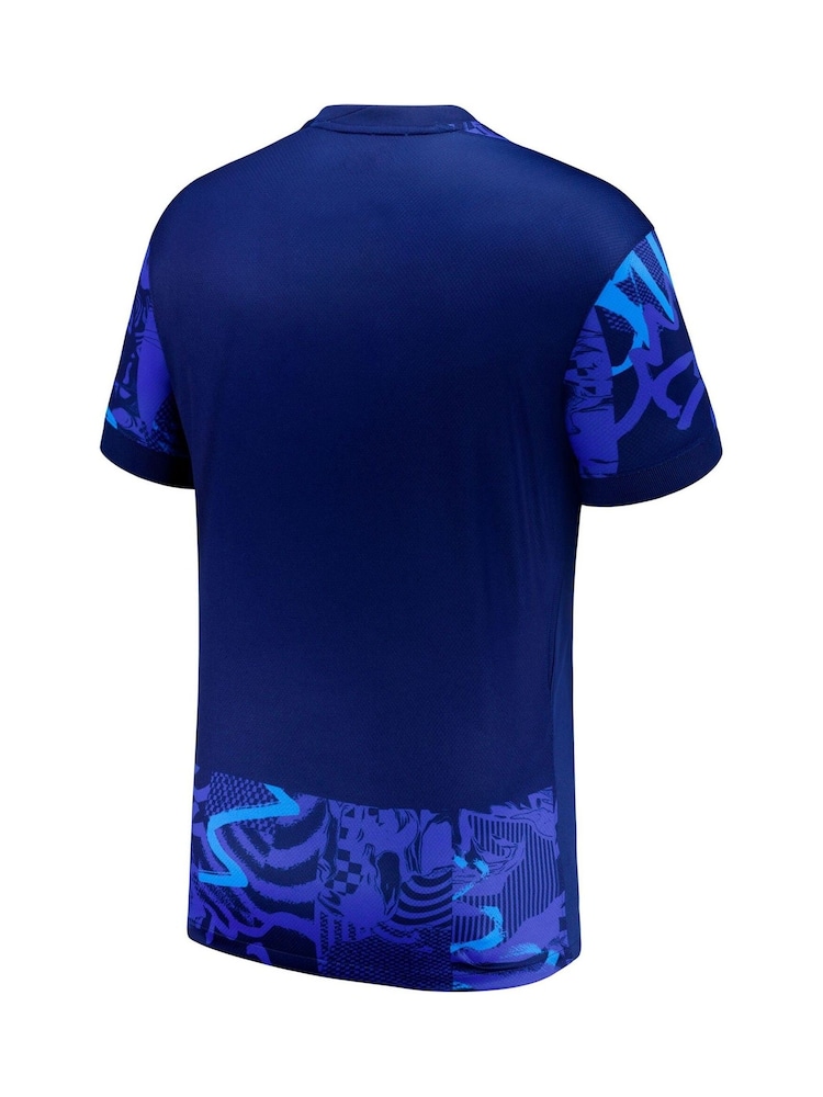 Nike Blue Atletico de Madrid Third Stadium Shirt 2024-25 - Image 3 of 3