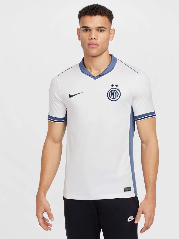 Nike White Inter Milan Away Stadium Shirt 2024-25 - Image 1 of 5 Nike White Inter Milan Away Stadium Shirt 2024-25 - Image 1 of 5