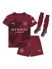 Puma Red Manchester City Third Minikit Shirt 2024-25 Bernardo 20 - Image 2 of 3