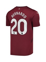 Puma Red Manchester City Third Shirt 2024-25 Bernardo 20 - Image 3 of 3
