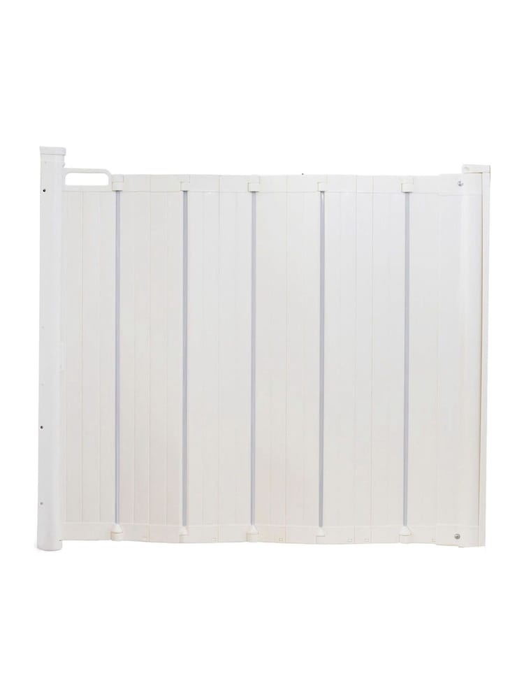DogSpace Marley White Retractable Pet Gate - Image 4 of 4