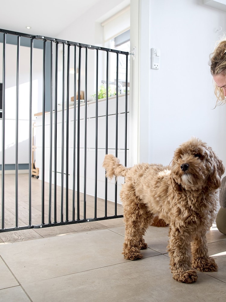 DogSpace Charlie Black Extra Tall Gate 105cm - Image 2 of 4