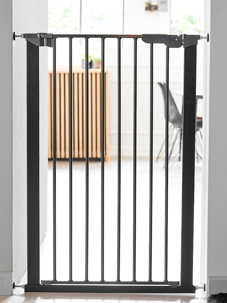 DogSpace Black Bonnie Extra Tall Pet Gate 105cm - Image 1 of 3 DogSpace Black Bonnie Extra Tall Pet Gate 105cm - Image 1 of 3