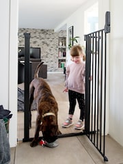DogSpace Black Bonnie Extra Tall Pet Gate 105cm - Image 2 of 3