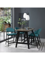 Bentley Designs Rustic Oak Camden Bar Table - Image 2 of 6
