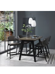 Bentley Designs Rustic Oak Camden Bar Table - Image 3 of 6