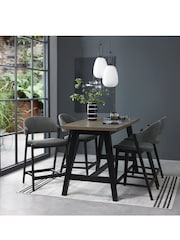 Bentley Designs Rustic Oak Camden Bar Table - Image 4 of 6