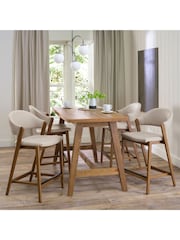 Bentley Designs Rustic Oak Camden Bar Table - Image 1 of 4
