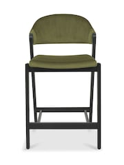 Bentley Designs Peppercorn Cedar Camden Upholstered Bar Stool - Image 3 of 4